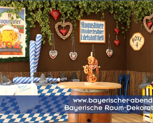 Ideen, Showprogramm und Umrahmung für bayerischer Abend oder bayerisches Oktoberfest